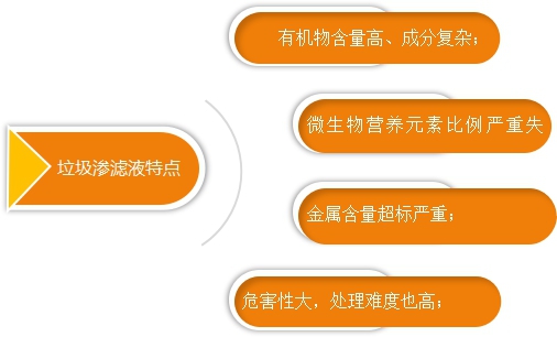 垃圾滲濾液的特點(diǎn)