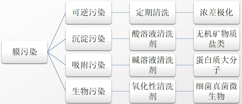 膜污染種類