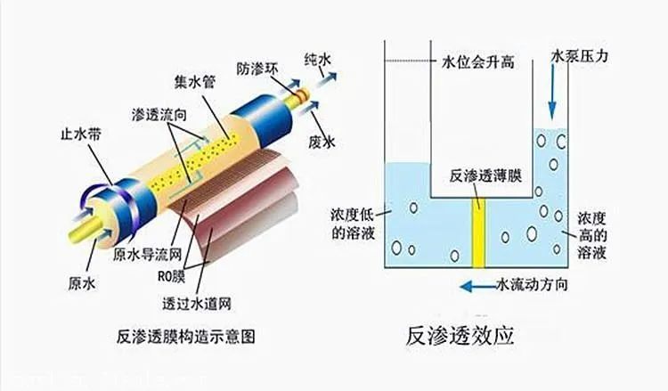 反滲透膜作用原理
